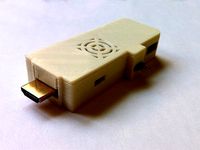 MK802 shell with hole for serial port by nitehack