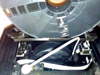 Large spool adapter for MakerBot Mini by bigman4489