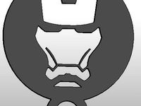 coffee Stencil - ironman by arifsethi