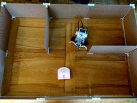 Maze / labyrinthe for Lego Mindstorms, Thymio II or other robots by Edurobot