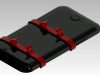 Galaxy Note 2 Clip for Bose 20i QC Headphones by milkandbourbons