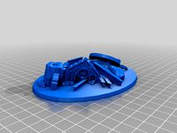 Flyer Base; ruins - 90 mm x 120 mm by onebitpixel