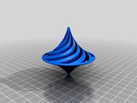 Spinning top  by 3DQstudio