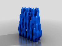 Corrugated Crystal Wall by Mediated_Matter