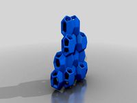 Honeycomb formwork by Mediated_Matter