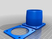 MakerBot 2X Exhaust Duct by phil1425