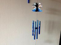 Wind chime hook wall mount by avanhanegem