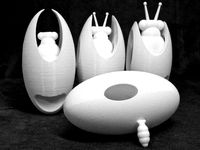 Customizable Alien Egg by stevemedwin