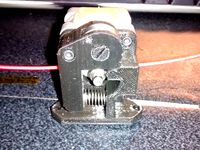 Simple Extruder Drive Block only 3 parts!! by Zzyzxx71