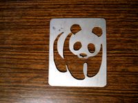 WWF panda by rius