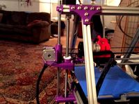Modifications for Bind-Reducing X-ends with Makers Tool Works Leadscrews For MendelMax and 10mm Rods by Achase79