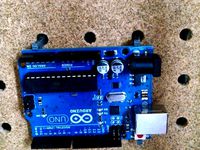 Arduino Holder for Pegboard by AMan425
