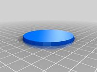 55mm Wargame Base For Infinity by Deviant749