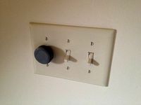 Light Switch Dimmer Knob by kgebo123