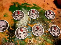 25mm Warhammer 40K Objective Markers by VooDooMoN