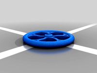 Railroad Hand Brake Wheel by ringmaster