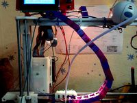 Drag chain mount for RepRap Wilson by NeoTheFox