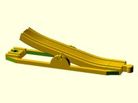 Big Rocker for Brio - wooden train track - toy by flexman