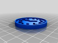 Florida Time Keychain by WoodAlanM