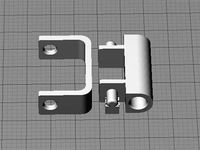 Filament Guide Tube Retainer - Replicator 2 by muzz64
