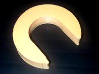 Filament Reel Spacer Clip by Try-n-Make-Me