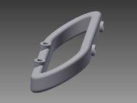 Front/Rear bumper mounts for Traxxas Summit 1:10 by Itek