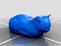 Molly (cat) sculpture by dgsharp