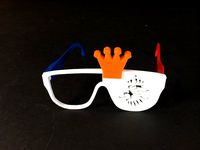 Dutch World Cup Glasses by PRINTR