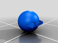 sfera with name inside by leonardothecat