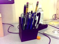Angled Pen Cup by blakefobrien