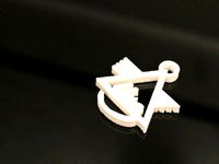 Ural keychain (IMZ) - Irbit Motorcycle Factory (no frame) by greeblin