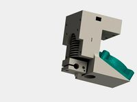 Cyrus V2 Spare; E3D V6 hotend holder by Cyrus3D