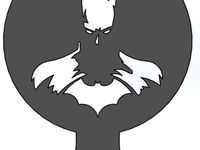 Coffee Stencil - Batman by arifsethi