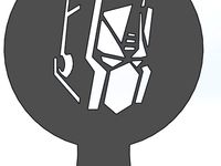 Coffee Stencil - Optimus Prime by arifsethi