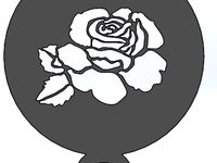 coffee Stencil - Rose by arifsethi