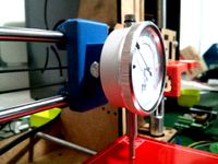 Vertical dial indicator support for graber i3 carriage by Patola