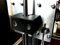 Hexagonal nut support for trapazoidal scew Z axis for K8200 by TheBugLife