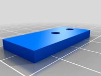 Z-axis end-switch mounting plate by f1oat