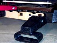 PrintrBot Simple Legs w/Integral Shock Absorbers. by BergPrototyping