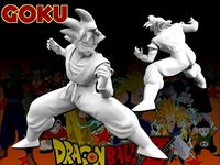 Goku Sculpt by Geoffro
