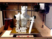 CLASH OF CLANS BARBARIAN KING  by Webca