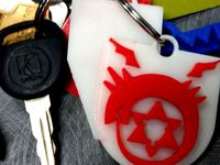 FMA Ouroboros Keychain by LittleSimba