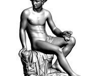 3D Scan of Statue of Mercury by oliverlaric