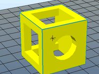 Calibration block by Printbob
