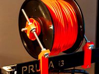 Prusa i3 Spool Mount for 3mm Frame by bratan