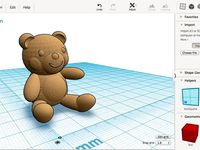 3Dtinker Bear by Opel