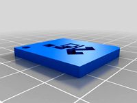 PCCOSTE keychain logo by paclema