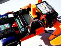 Micro H-Quad w adjustable angle Anti-jello Mobius camera mount (for small printers) by Ktronik