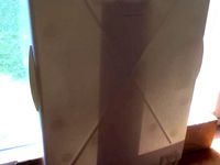 Windowsill holder for dog door and beam by HunterGreen