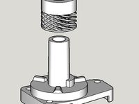 To replace a left support for new beetle mirror 2000. UPDATE by Daniel-STP